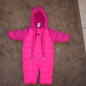 nike snowsuit baby girl